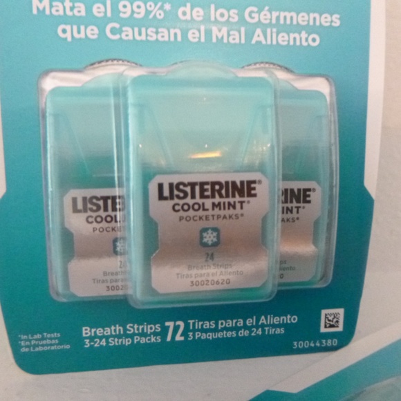 2 LISTERINE COOL MINT BREATH SSTRIPS POCKET PACK - Picture 5 of 5